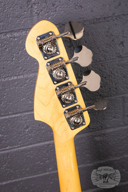 2022 Tokai MIJ AJB114 Matching Headstock Gunmetal Blue Jazz Bass Made in Japan MH