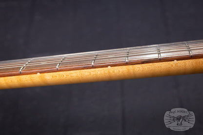 2023 Fender Limited Black Sparkle Telecaster w/ Flame Maple Neck MIJ Made in Japan Filtertron