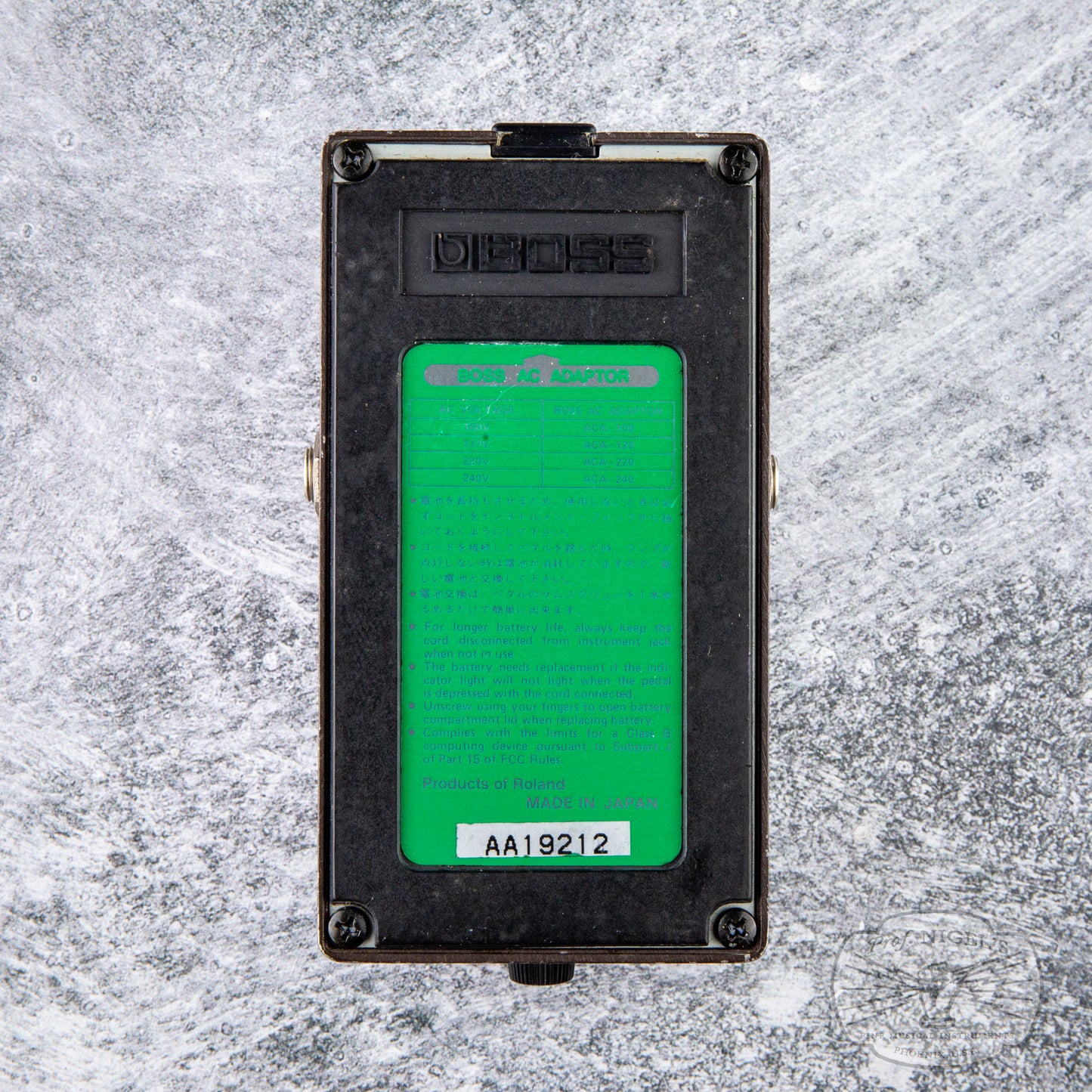 Boss MIJ CE-2B Bass Chorus  Green Label Made in Japan (Used)