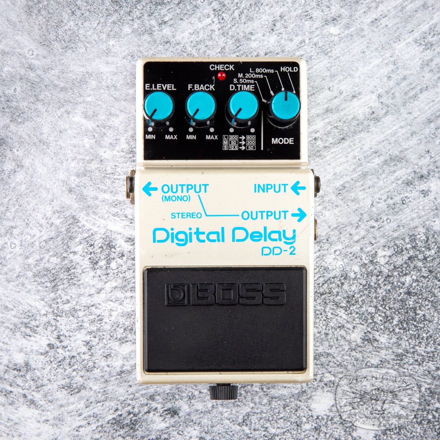 Boss DD-2 Digital Delay MIJ (Blue Label) 1985 Long Chip Vintage Made in Japan