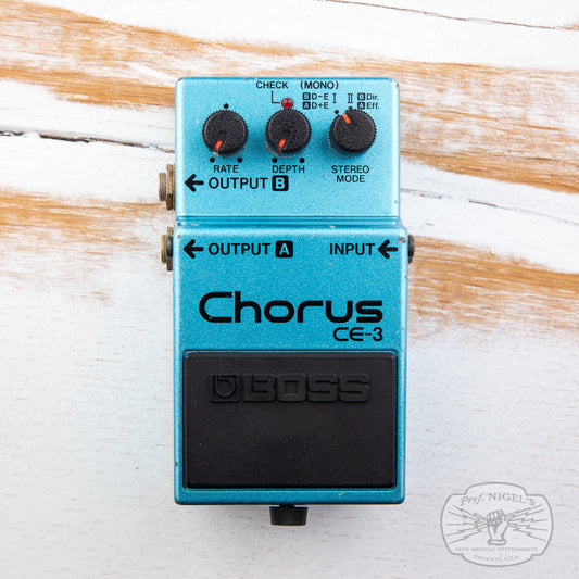 Boss CE-3 MIJ (Black Label) 1983 Vintage Made in Japan