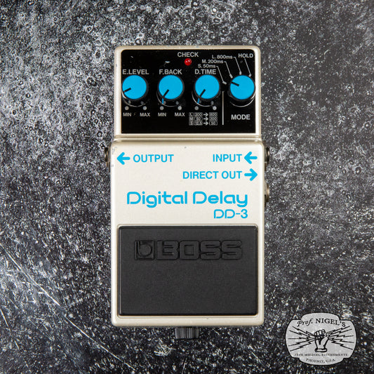 Boss MIJ DD-3 Digital Delay Long Chip (Blue Label) 1986 Vintage Made in Japan