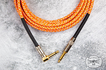 The Looking Glass Ultra-Low Capacitance Instrument Cable (Orangesicle)