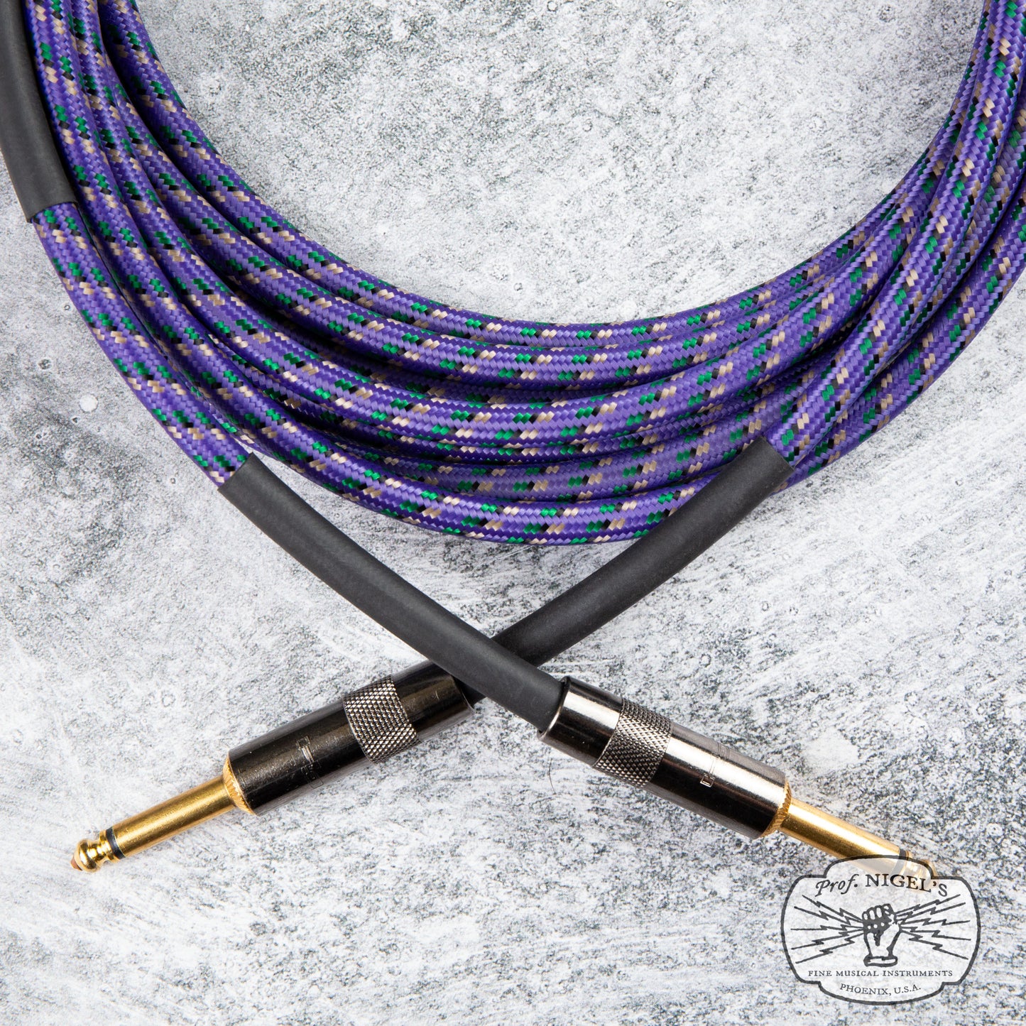 The Looking Glass Ultra-Low Capacitance Instrument Cable (Violet Royale)