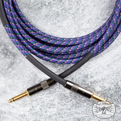 The Looking Glass Ultra-Low Capacitance Instrument Cable (Violet Royale)