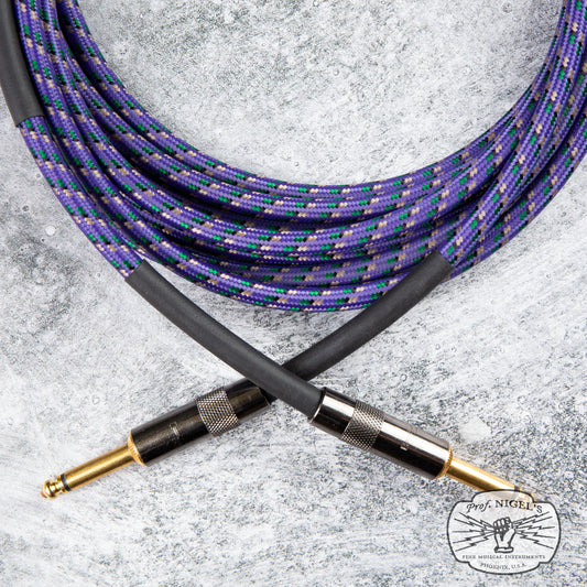 The Looking Glass Ultra-Low Capacitance Instrument Cable (Violet Royale)
