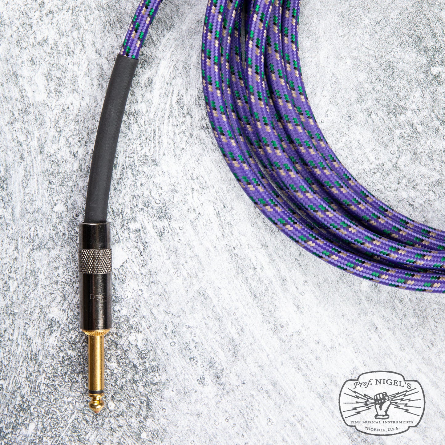 The Looking Glass Ultra-Low Capacitance Instrument Cable (Violet Royale)