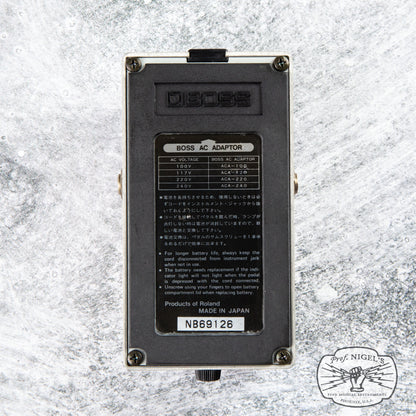 Boss GE-7 Equalizer MIJ Black Label 1990 Vintage Made in Japan