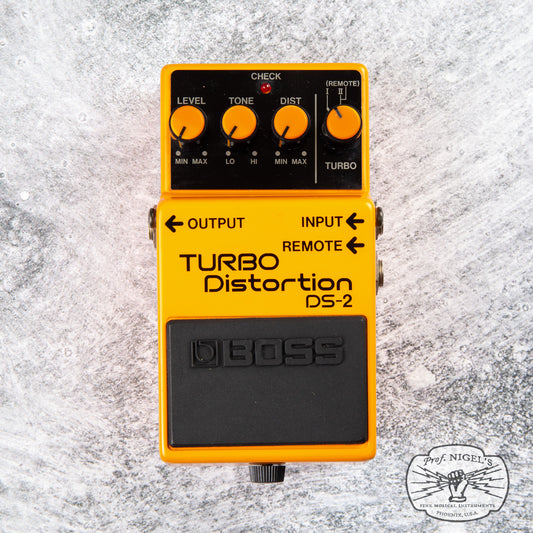 Boss DS-2 Turbo Distortion MIJ Germanium Diode Silver Label 1989 Made in Japan