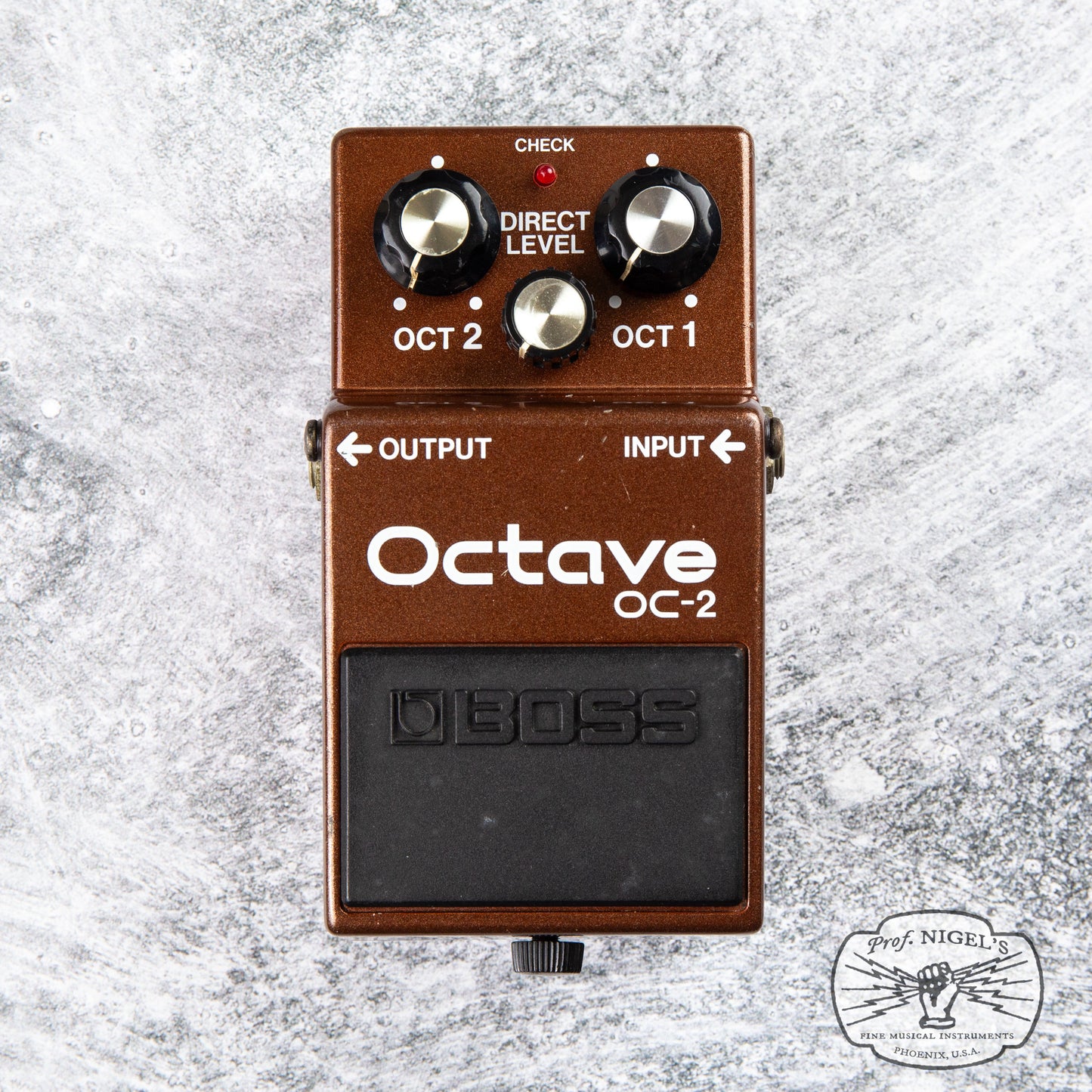 Boss MIJ OC-2 Octave w/ Box Black Label 1987 Vintage Made in Japan