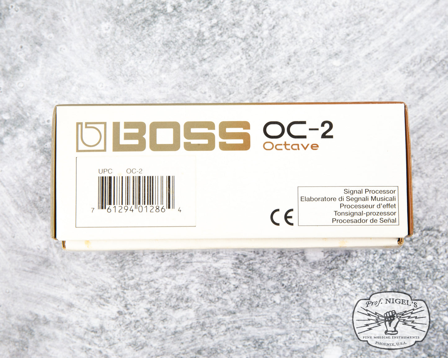 Boss MIJ OC-2 Octave w/ Box Black Label 1987 Vintage Made in Japan