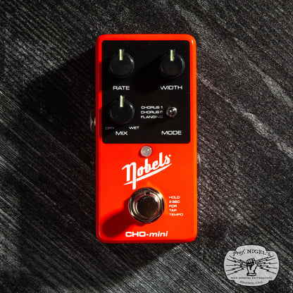 Professor Nigel’s Nobels Pocket Session Rig