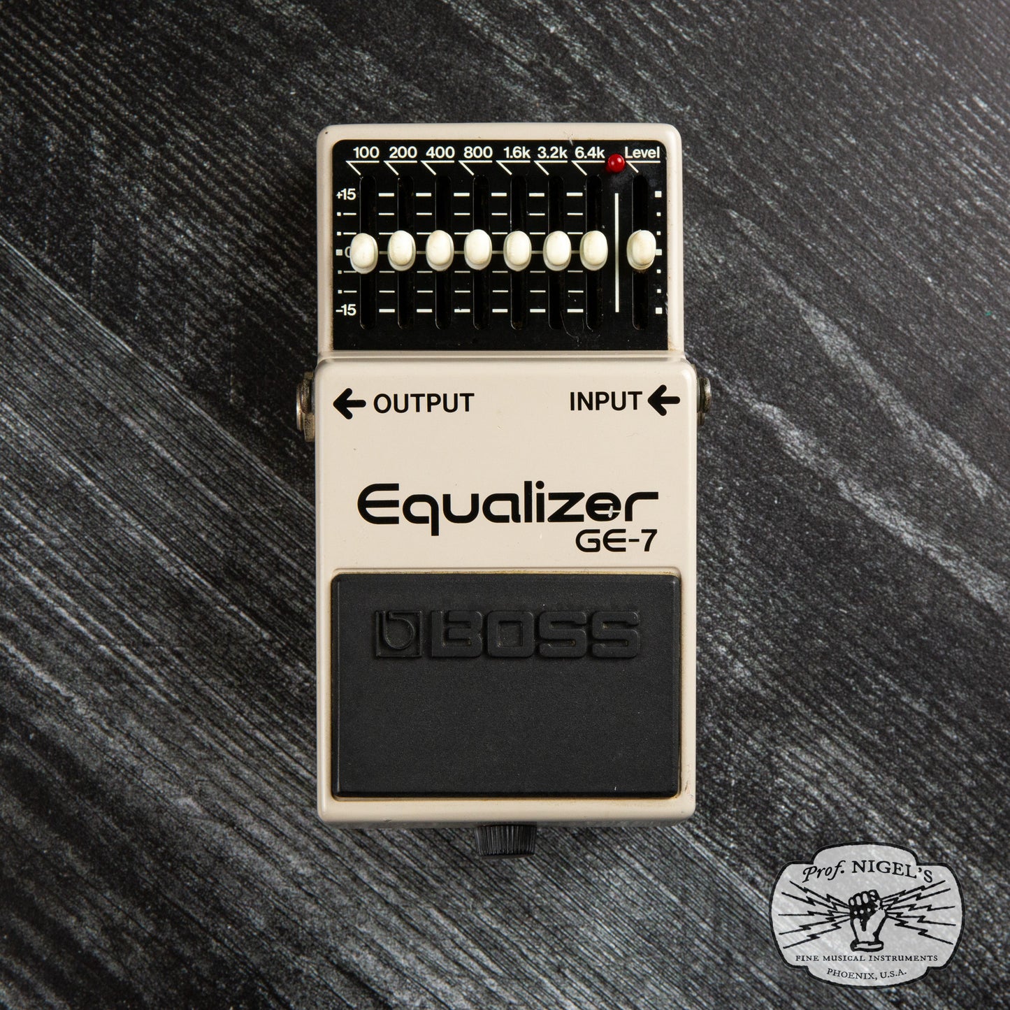 Boss GE-7 Equalizer MIJ Black Label Vintage Made in Japan