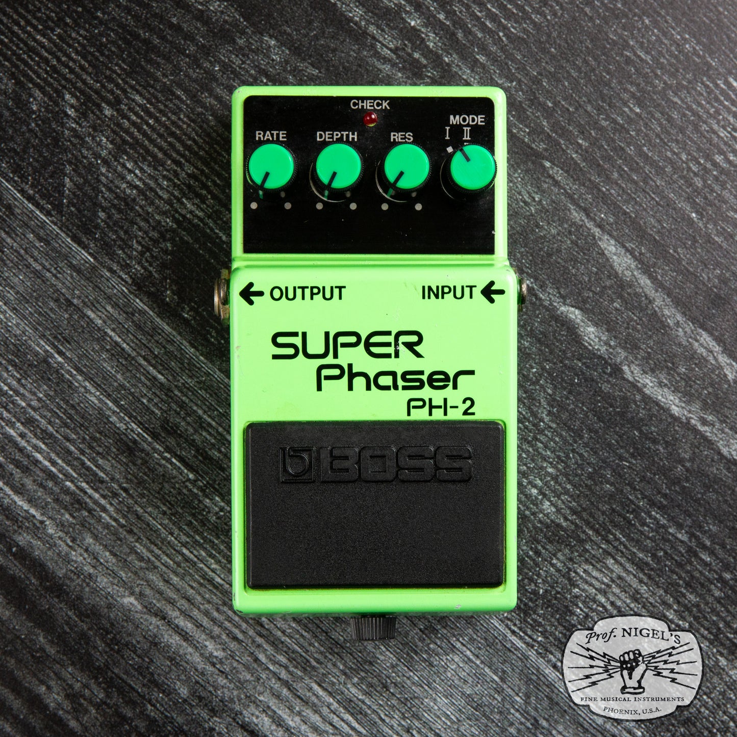 Boss PH-2 Super Phaser Black Label Vintage MIJ