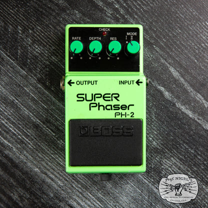 Boss PH-2 Super Phaser Black Label Vintage MIJ