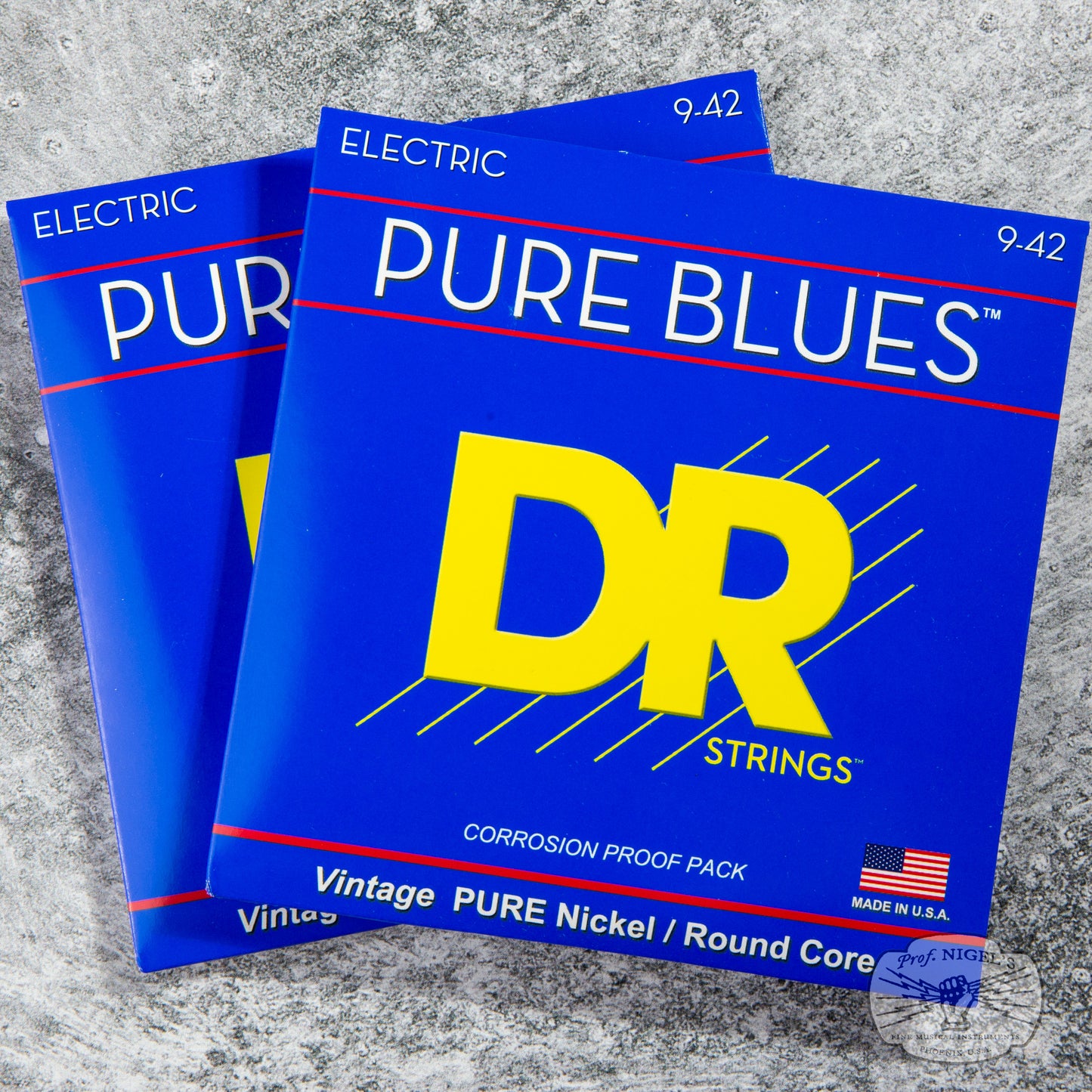 PURE BLUES - Pure Nickel Electric Guitar Strings - PN's Lab Multi-Packs
