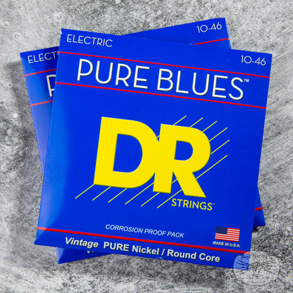PURE BLUES - Pure Nickel Electric Guitar Strings - PN's Lab Multi-Packs
