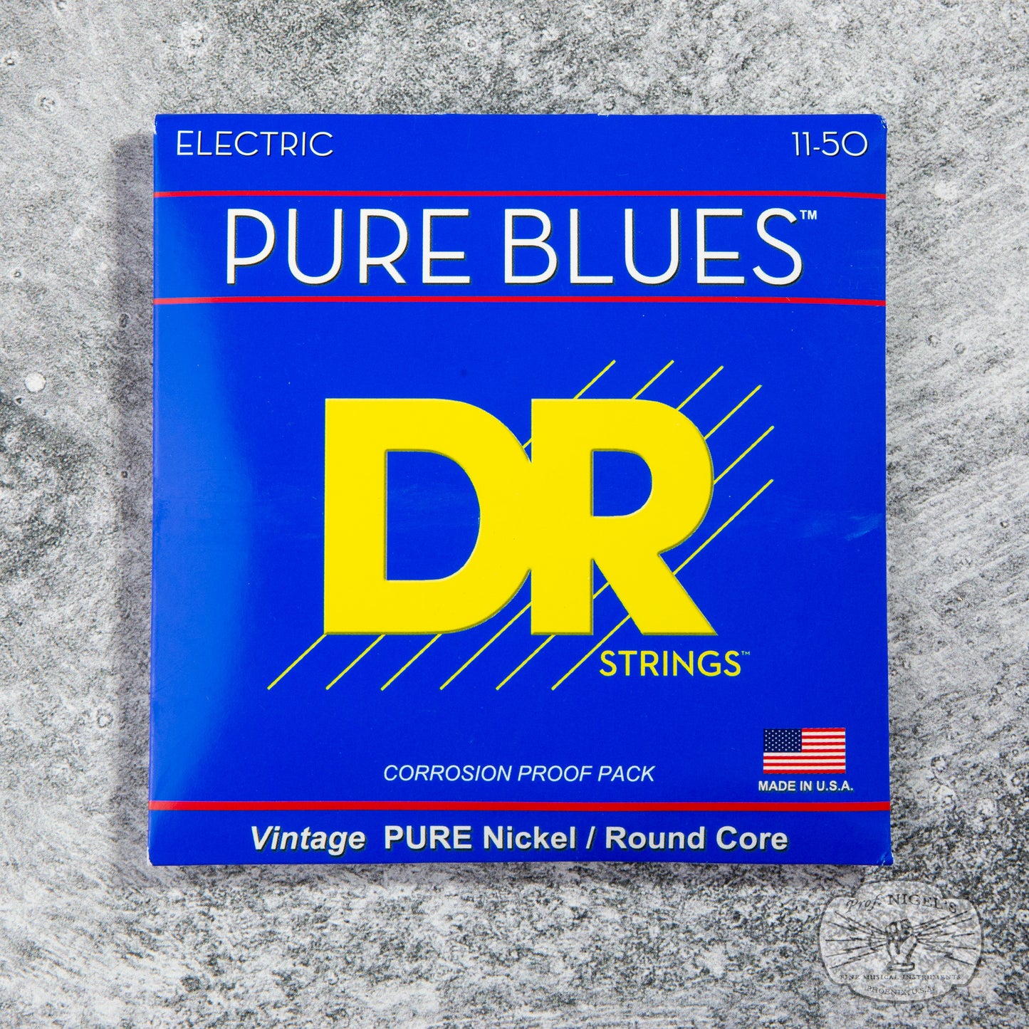 PURE BLUES - Pure Nickel Electric Guitar Strings - Single Packs