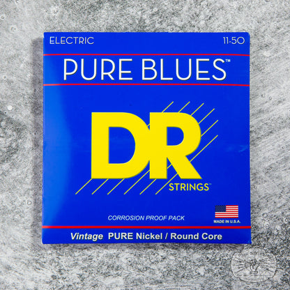 PURE BLUES - Pure Nickel Electric Guitar Strings - Single Packs