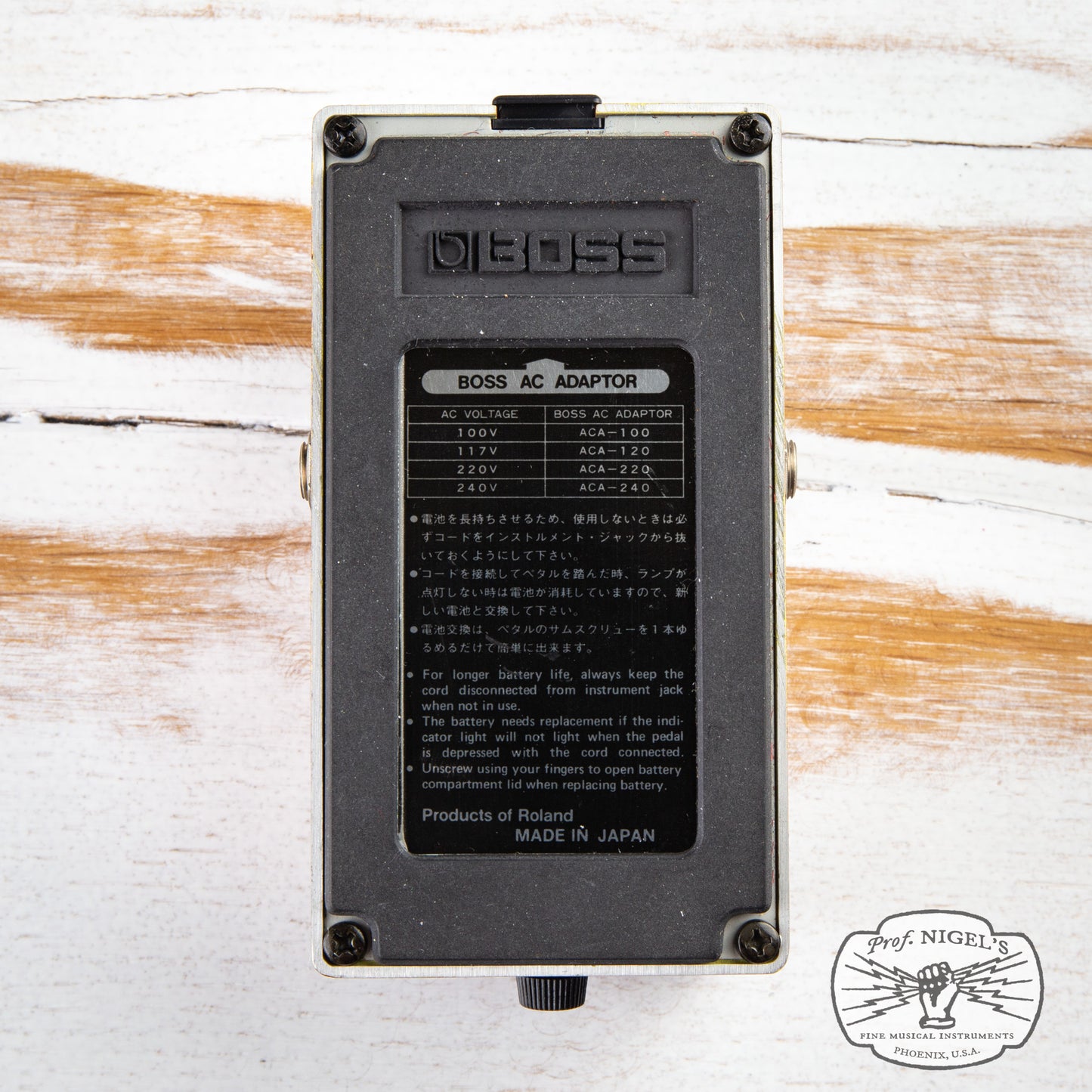 Boss OC-2 Octave MIJ Black Label Vintage Made in Japan