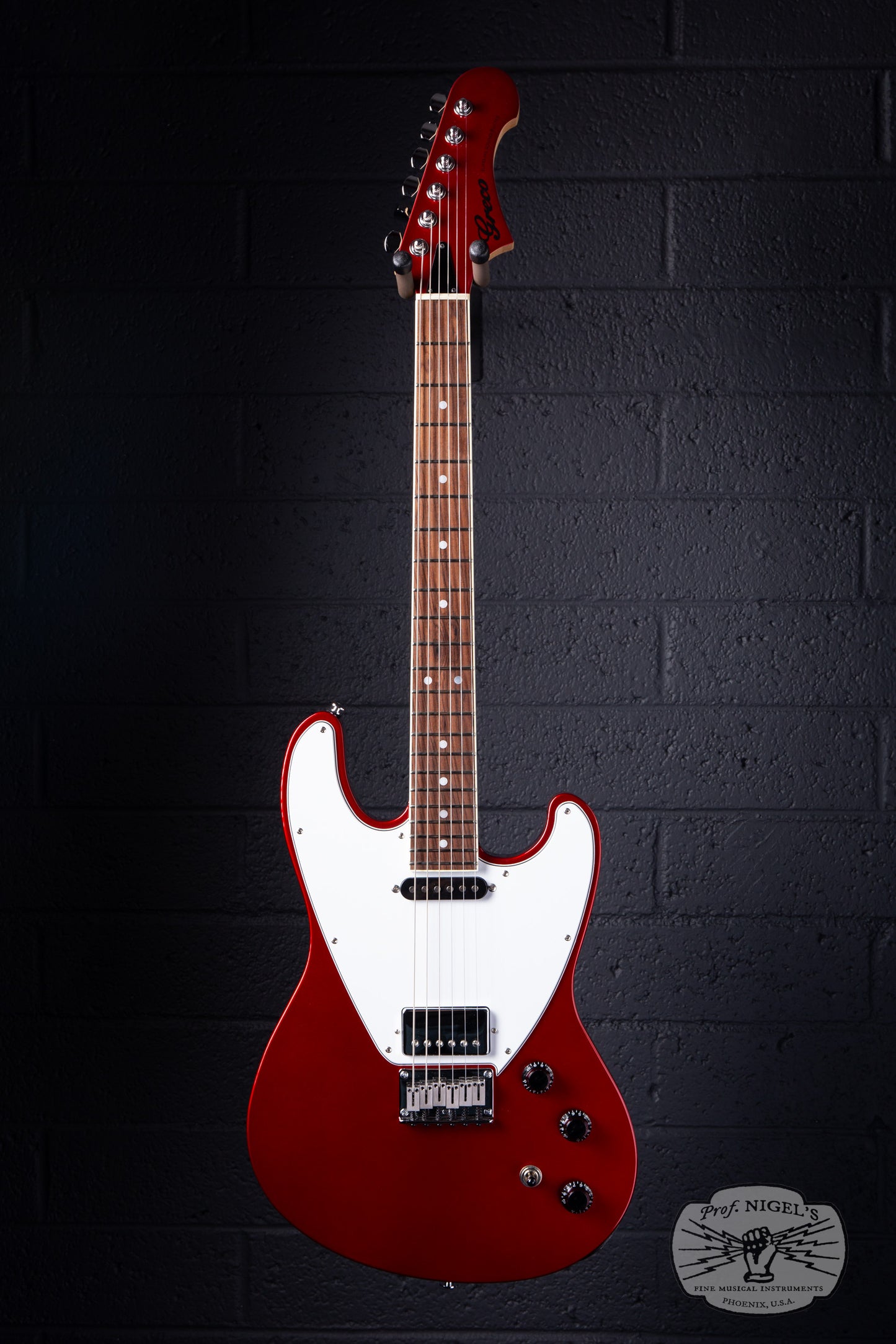 Greco BG-SH Electric Guitar – Metallic Red – Made in Japan