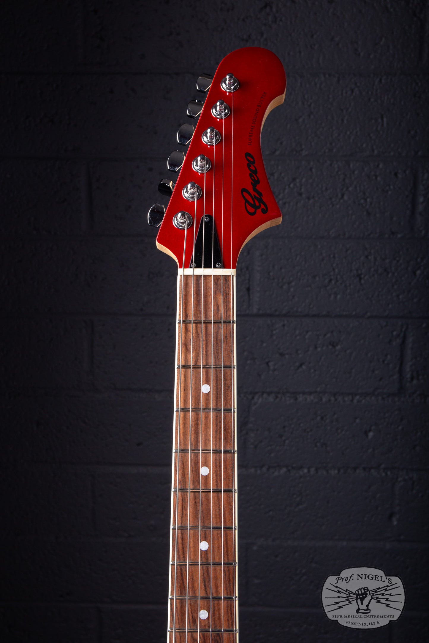 Greco BG-SH Electric Guitar – Metallic Red – Made in Japan