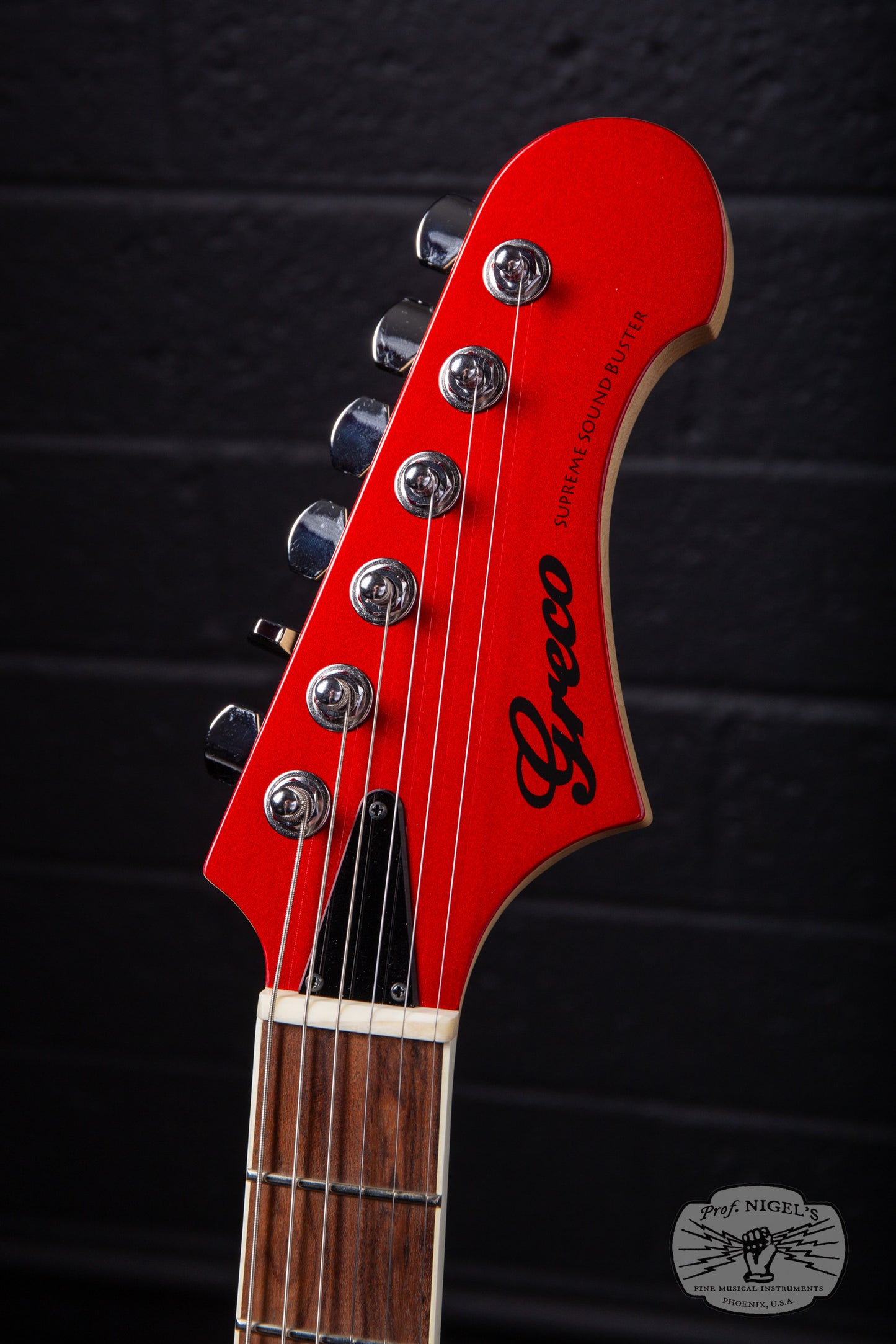 Greco BG-SH Electric Guitar – Metallic Red – Made in Japan