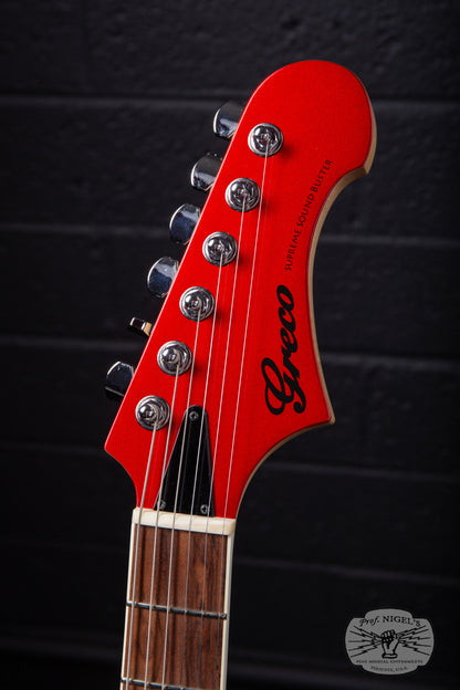 Greco BG-SH Electric Guitar – Metallic Red – Made in Japan