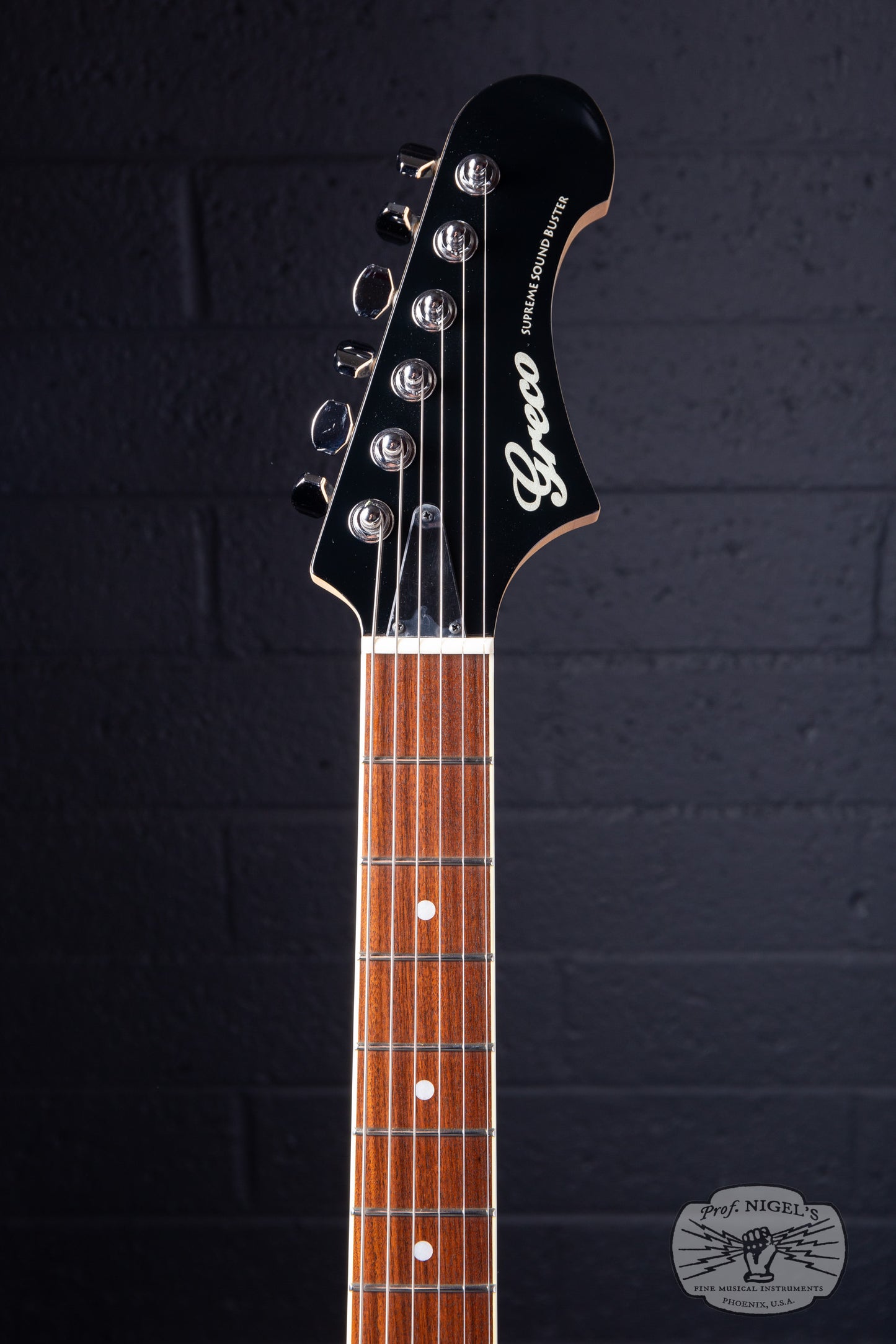 Greco BG-SH Electric Guitar – Black – Made in Japan