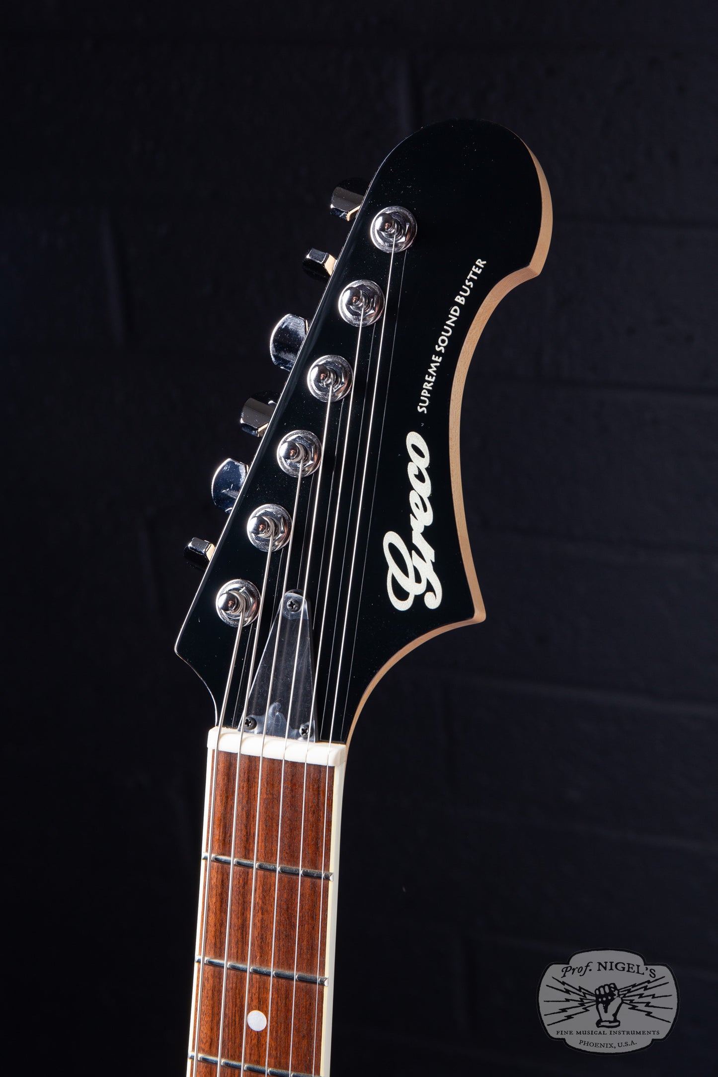 Greco BG-SH Electric Guitar – Black – Made in Japan