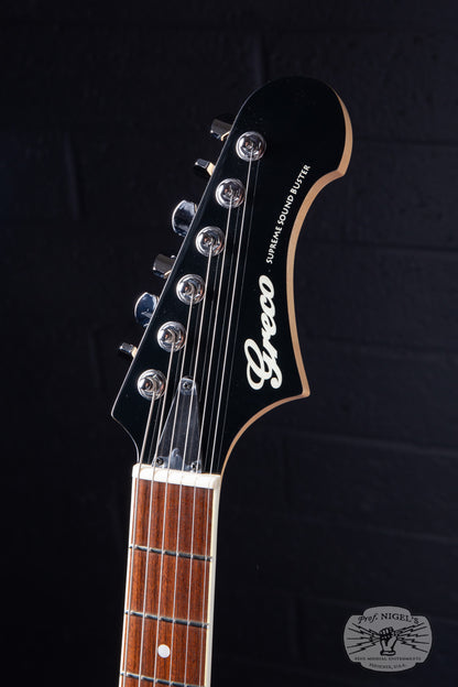 Greco BG-SH Electric Guitar – Black – Made in Japan