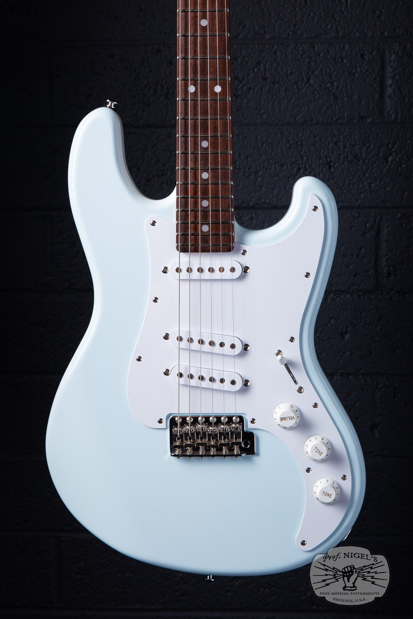 Greco BG Custom Electric Guitar – Blue White – Made in Japan