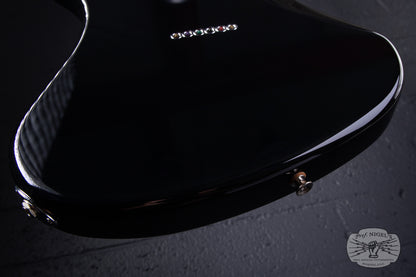 RYOGA Skater-STD/RP90 Electric Guitar – Black w/ Tort Pickguard