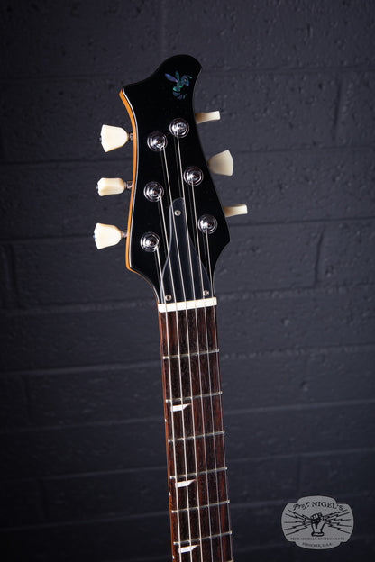 RYOGA Skater-STD/RP90 Electric Guitar – Black w/ Tort Pickguard