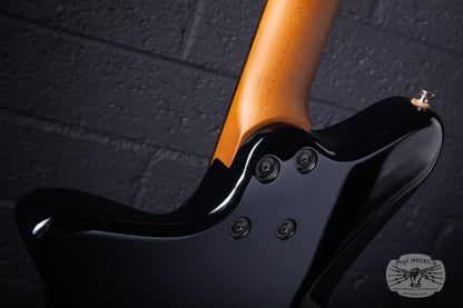 RYOGA Skater-STD/RP90 Electric Guitar – Black w/ Tort Pickguard