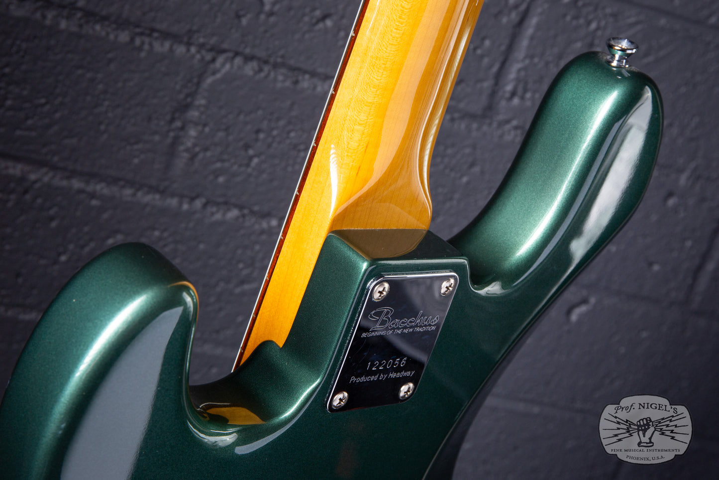 Bacchus Vintage Series BJB-64V MIJ – Green Metallic – Made in Japan