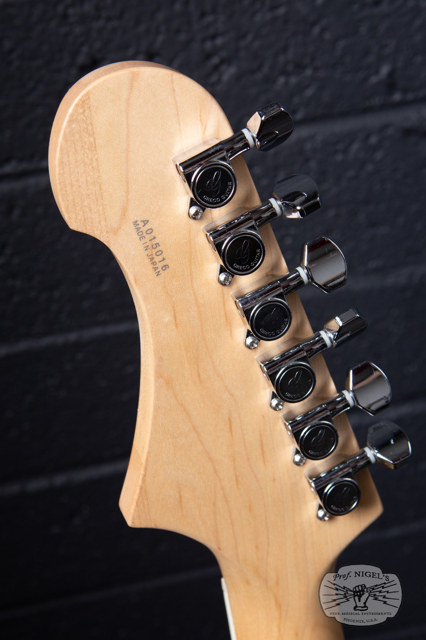 Greco BG-SH Electric Guitar – Black – Made in Japan