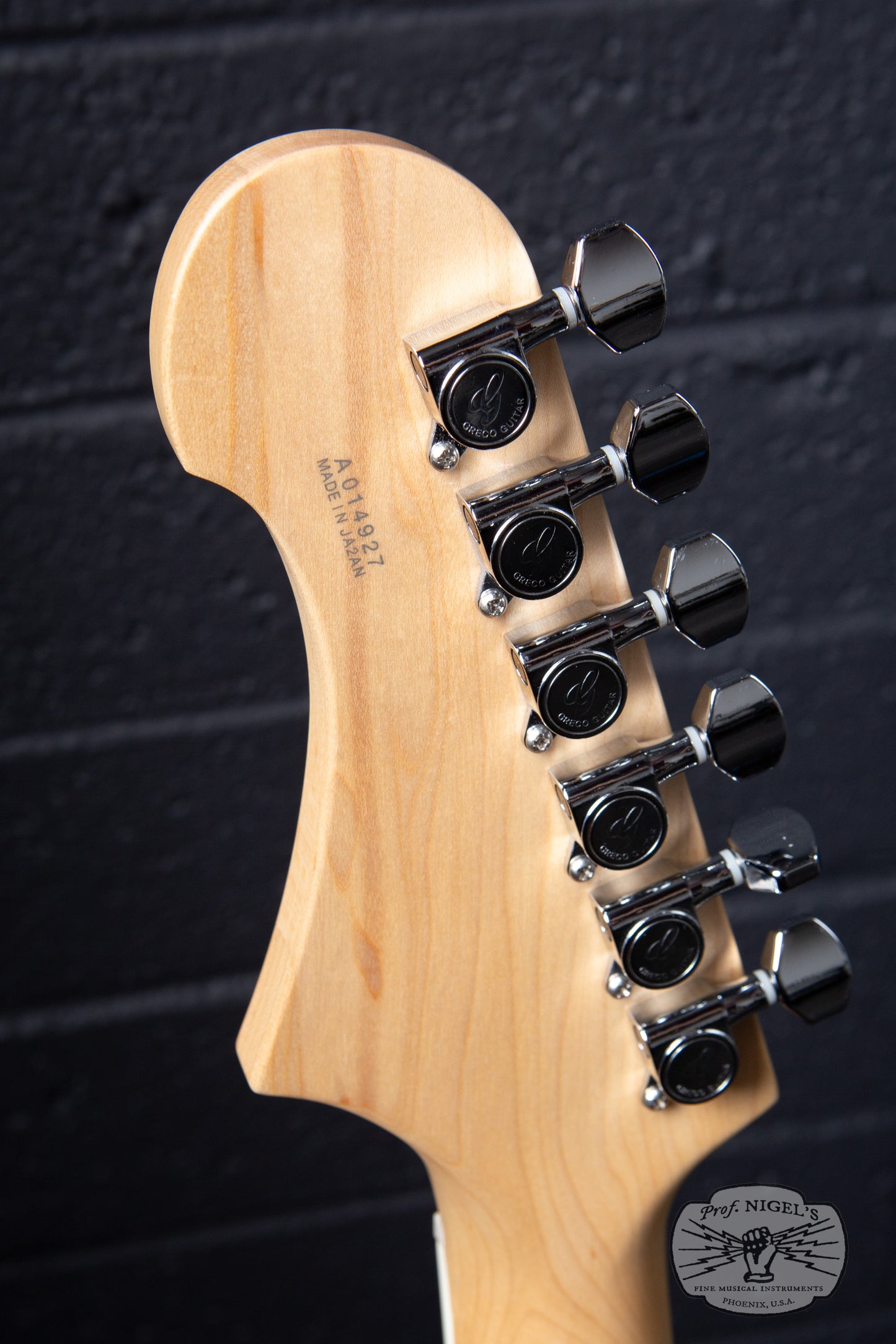 Greco BG-SH Electric Guitar – Metallic Red – Made in Japan