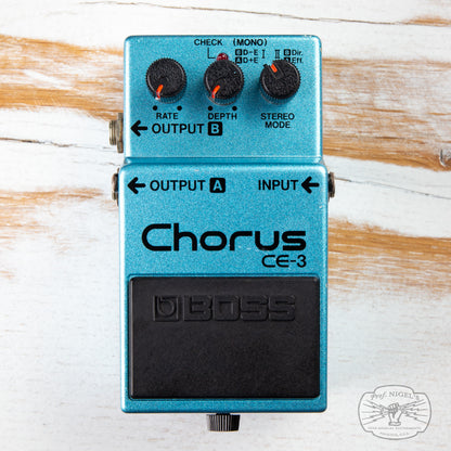 Boss CE-3 MIJ (Black Label) Vintage Made in Japan