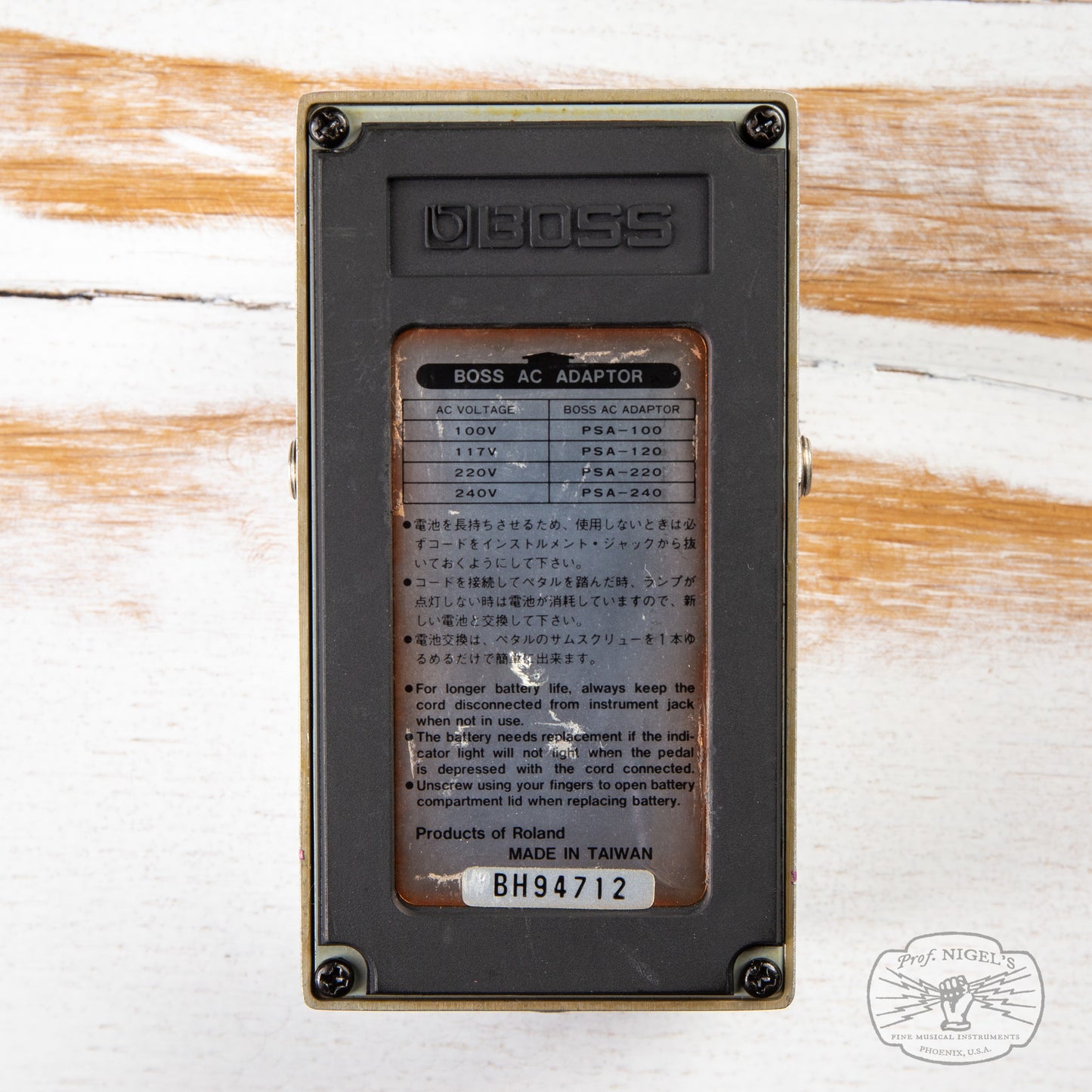 Boss FZ-2 Hyper Fuzz MIT Silver Label