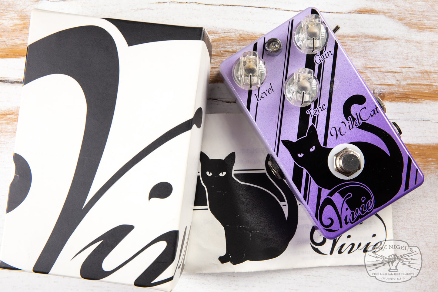 Vivie WildCat v2 Overdrive / Boost Pedal – Made in Japan