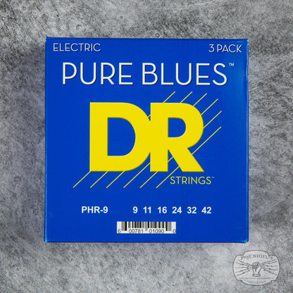 PURE BLUES - Pure Nickel Electric Guitar Strings - 3-Packs