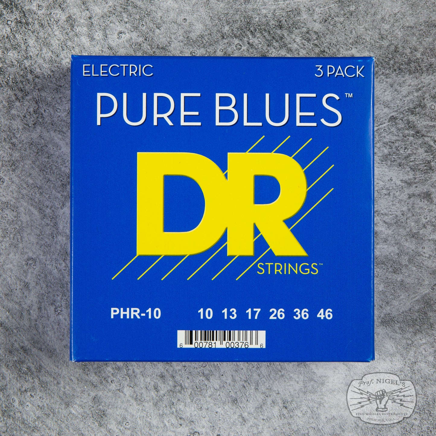 PURE BLUES - Pure Nickel Electric Guitar Strings - 3-Packs
