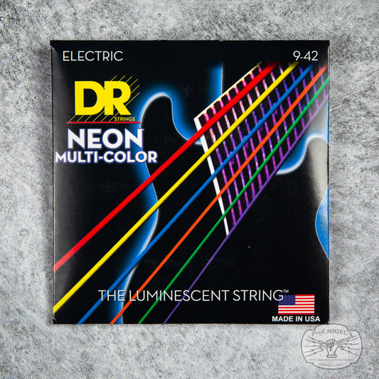 NEON Multi-Color Coated Electric Guitar Strings