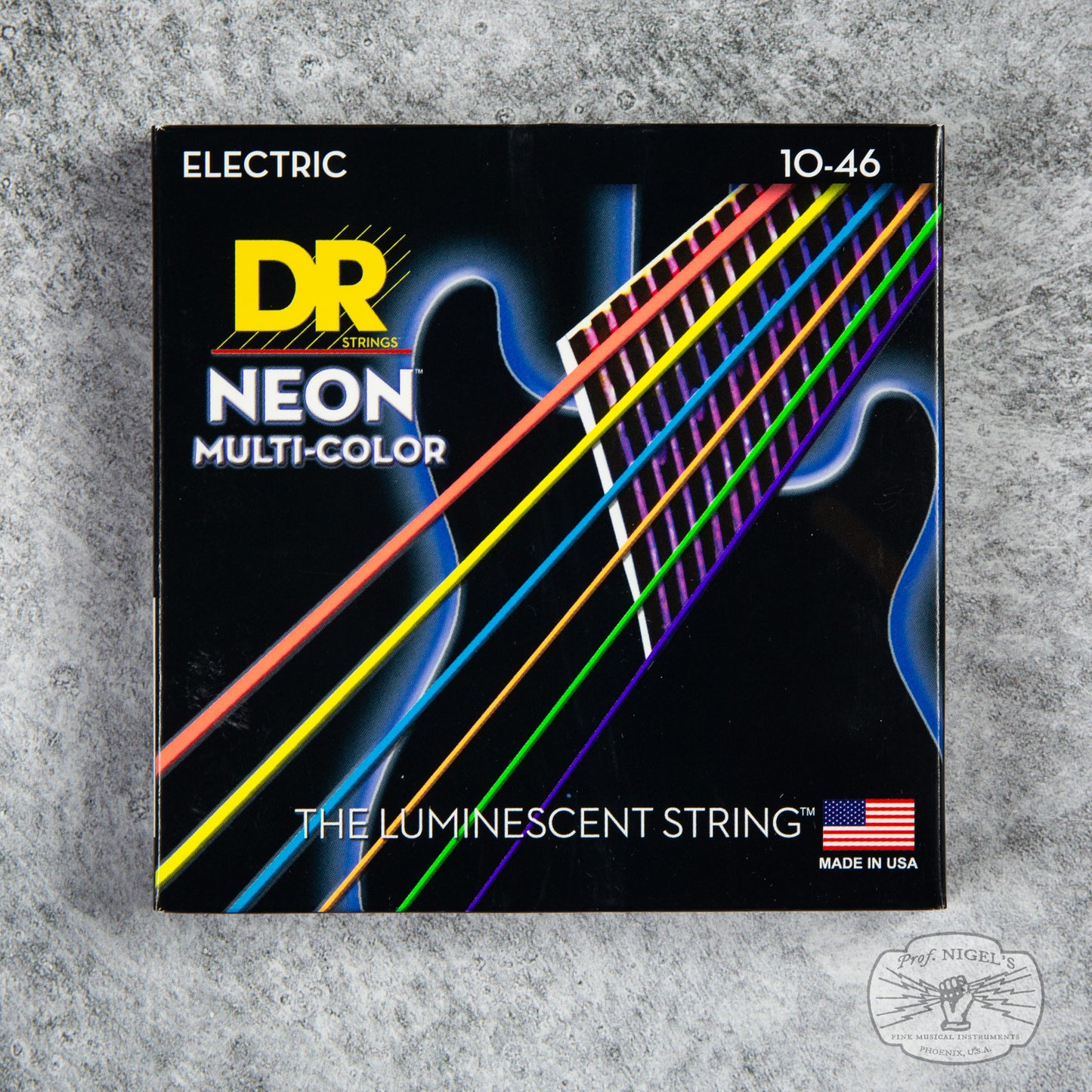 NEON Multi-Color Coated Electric Guitar Strings