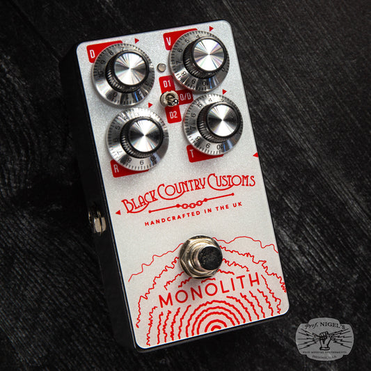 Laney Black Country Customs Monolith Distortion Effects Pedal (3-Mode Drive)