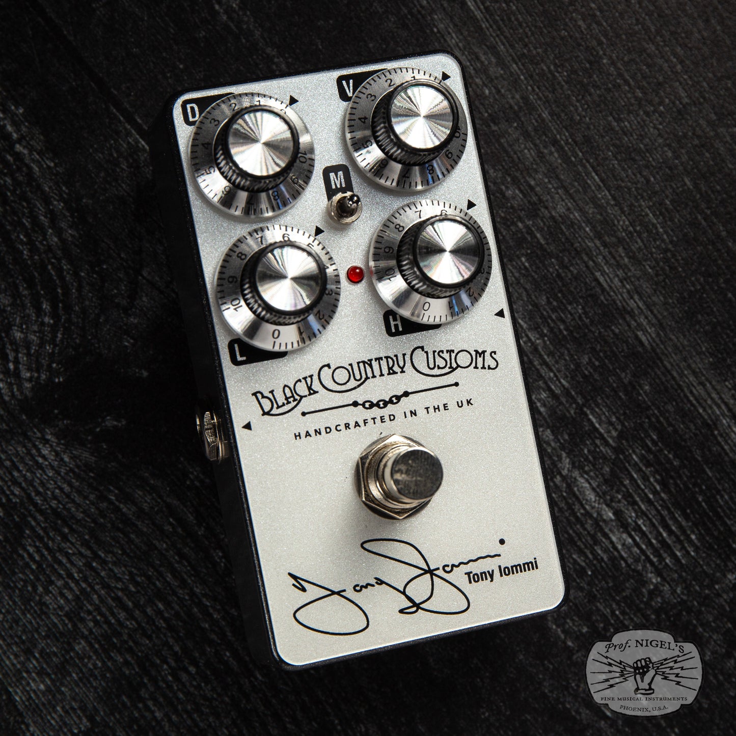 Laney Black Country Customs TI-BOOST (Tony Iommi Signature Boost) Effects Pedal