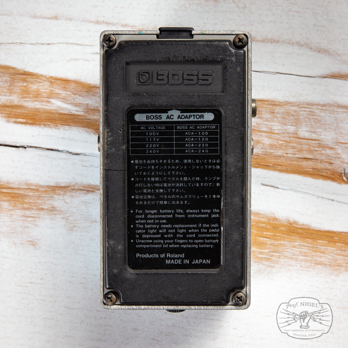 Boss CE-3 MIJ (Black Label) Vintage Made in Japan
