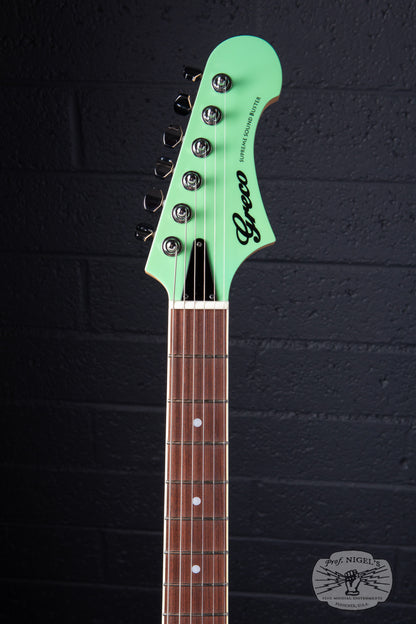 Greco BG-SH Electric Guitar – Light Green – Made in Japan