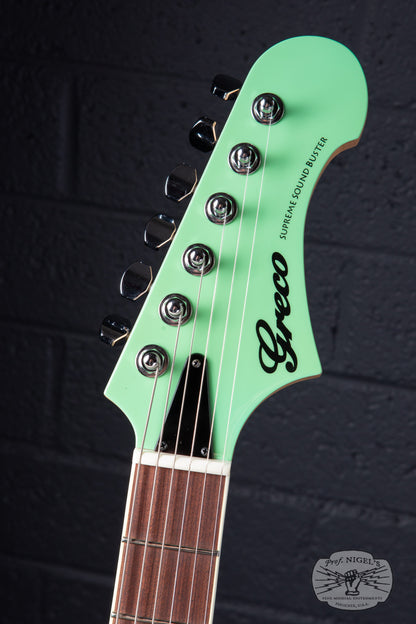 Greco BG-SH Electric Guitar – Light Green – Made in Japan